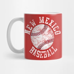 Vintage New Mexico Baseball Mug